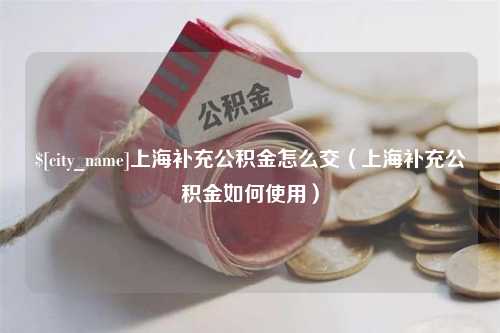 昆山上海补充公积金怎么交（上海补充公积金如何使用）